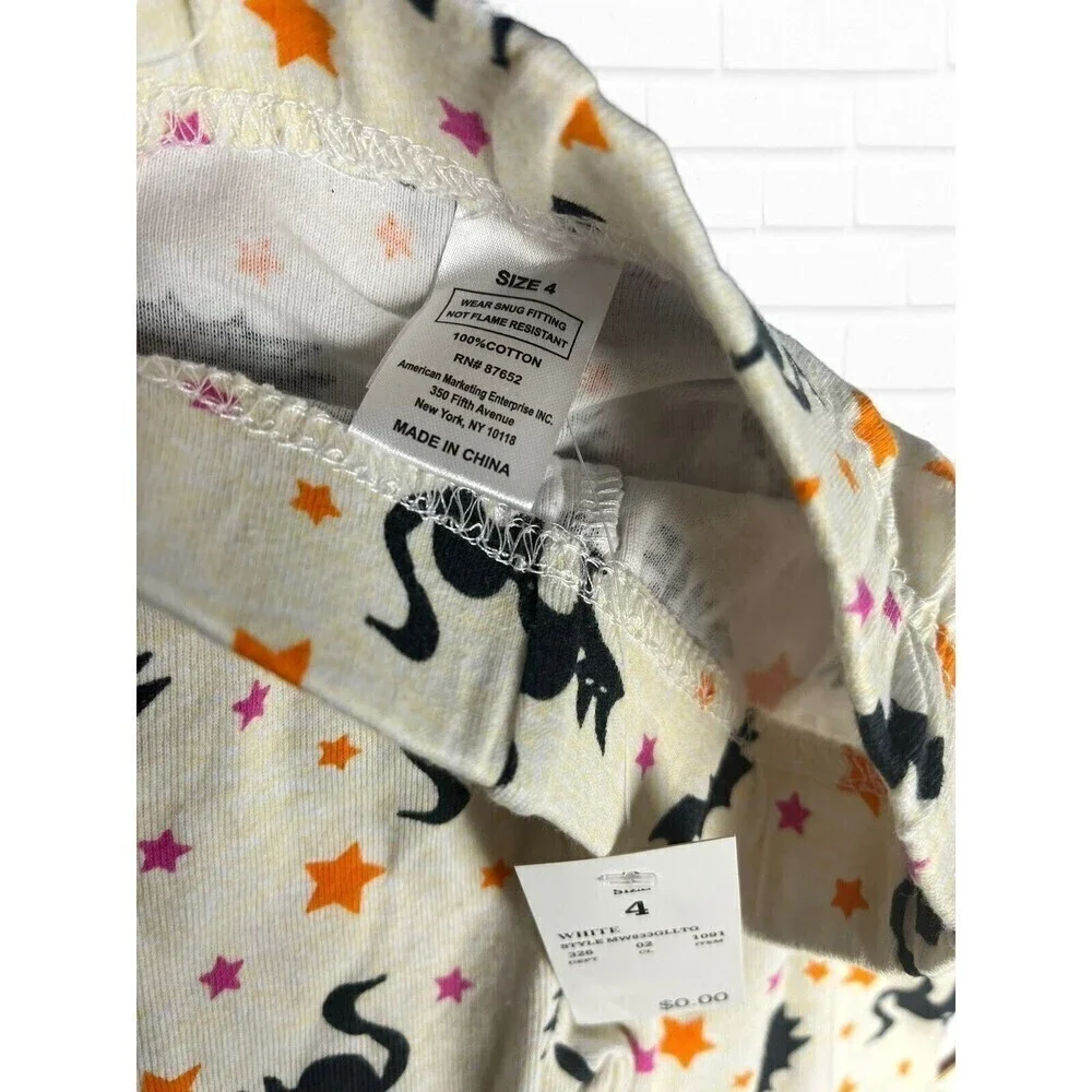 Minnie Mouse Girls Pajama Set Size 4 Halloween‎ Everythings Better With Magic